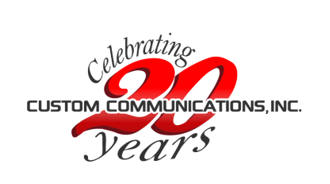 custom comm Custom Communications logo