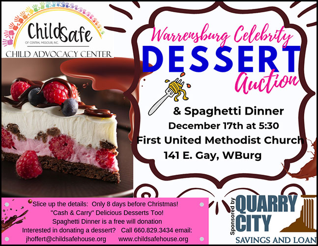 Warrensburg Celebrity Dessert Auction